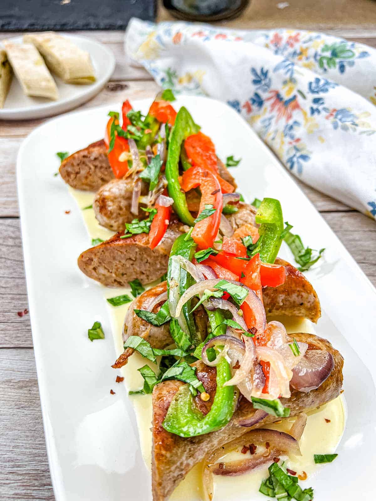 Copycat Maggiano’s Little Italy Sausage & Peppers-image