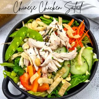 Square image of Chinese Chicken Salad.