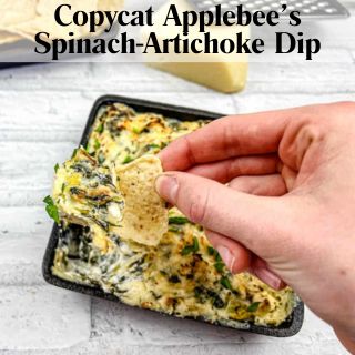 Copycat Applebee’s Spinach-Artichoke Dip image square.