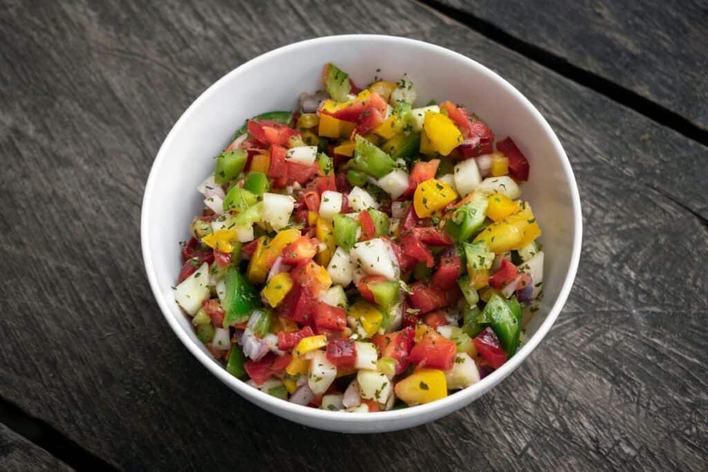 Salsa salad.