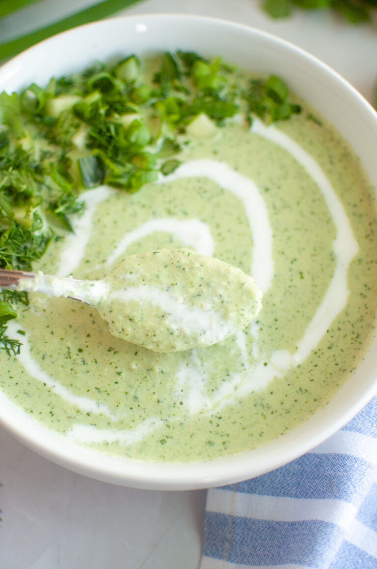 Cool & Creamy Cucumber Gazpacho