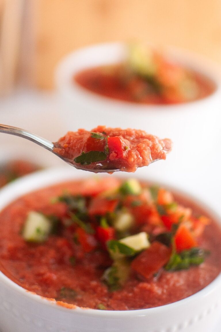 Photo of delicious Classic Gazpacho.